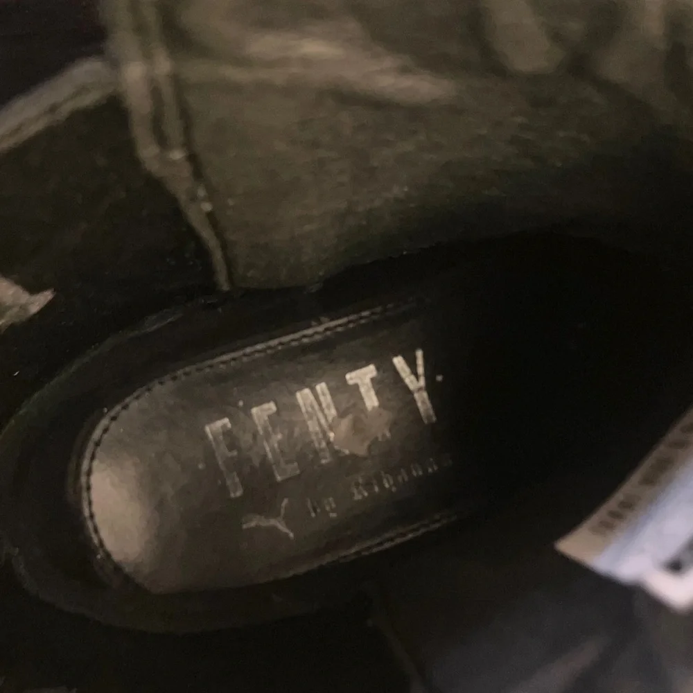 Fenty x Puma Chelsea sneaker boot (chunky boot) in black women’s 6